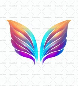 Abstrakte Schmetterlingsflügel